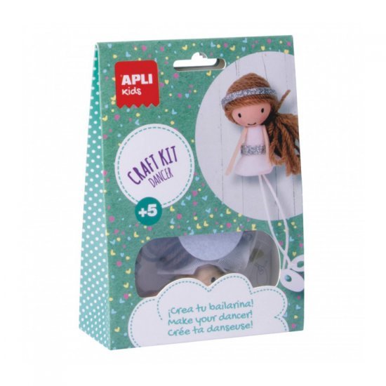 Ballerina - Danser Knutselset Ballerina - Danser Knutselset , uit foam, vilt, chenille in diverse kleuren. Geschikt vanaf 4+.