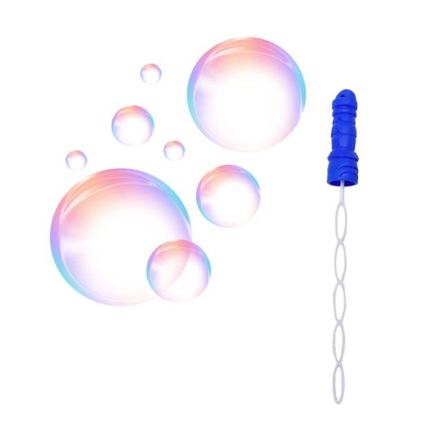Bellenblaas Staaf 120 ml, 37 cm groot uit kunststof in de kleur ass.. Geschikt vanaf 3+.