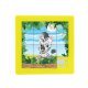 Schuifpuzzel Zoo Dieren 8x8 cm groot uit kunststof in de kleur ass.. Geschikt vanaf 3+.