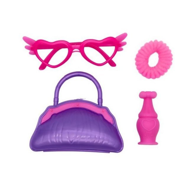Beauty Set Handtas 4-delig uit kunststof in de kleur ass.. Geschikt vanaf 3+.