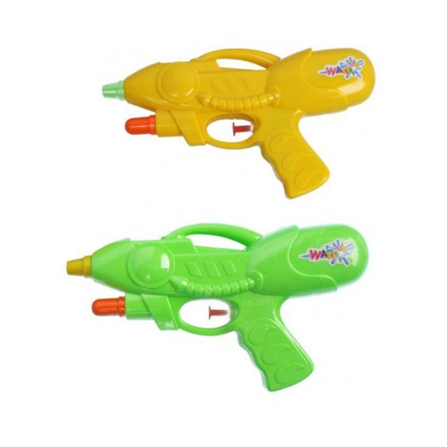 Waterpistool Double Shot , 23 x 12 cm groot uit kunststof in de kleur ass.. Geschikt vanaf 3+.