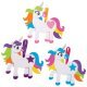 Eenhoorn Foam Knutselset , 12 cm groot uit foam in diverse kleuren. Geschikt vanaf 3+.