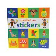 Creatief met Stickers - Ananas - Stickerboek 4+