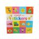 Creatief met Stickers -Stickerboek 4+ , 22 x 23 cm groot uit papier in de kleur /. Geschikt vanaf 4+.