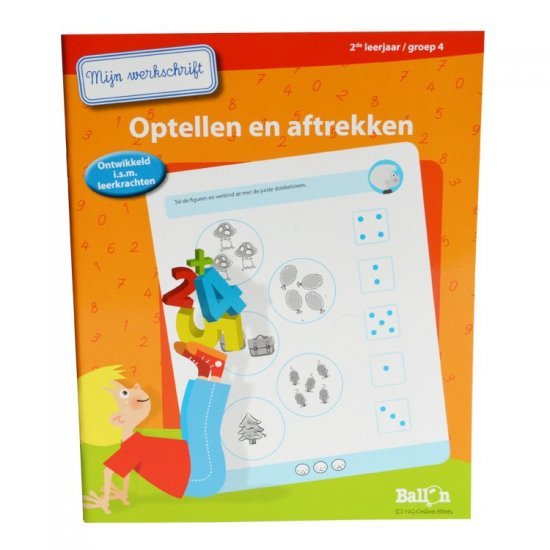 Mijn werkschrift Optellen en aftrekken 7 jaar Mijn werkschrift Optellen en aftrekken 7 jaar , 19 x 26 cm groot uit papier in de kleur wit. Geschikt vanaf 7+.
