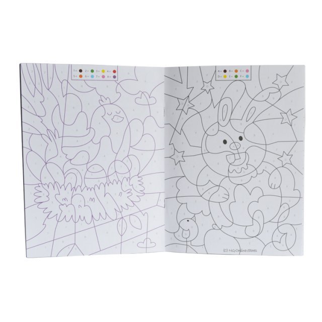 Kleur en Ontdek Pasen - Magisch Kleurboek 5+ , 20 x 27 cm groot uit papier in de kleur /. Geschikt vanaf 5+.