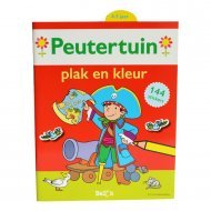 Kleur-en Stickerboek - Piraat - Peutertuin 4-5 jaar