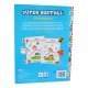Kleur- en Stickerboek - Super Voetbal 5+ , 20 x 27 cm groot uit papier in de kleur divers. Geschikt vanaf 5+.