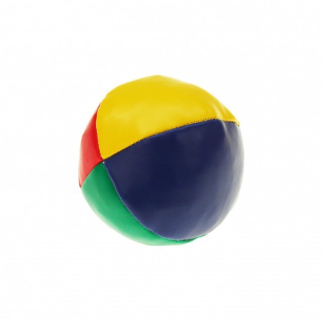 Jongleerballen Set, 6cm groot uit kunststof in de kleur ass.. Geschikt vanaf 3+.