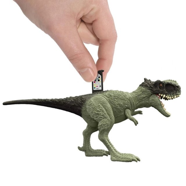 Jurassic World Dominion - Rugops Primus Dino 19 cm , 19 cm groot uit kunststof in de kleur ass.. Geschikt vanaf 3+.