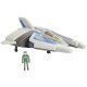 Lightyear Disney - PIXAR - XL-07 Ruimteschip Buzz Lightyear, 14x10 cm groot uit kunststof in de kleur ass.. Geschikt vanaf 4+.