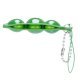 Pea Pod Popper aan Sleutelhanger - 6,5 cm Pea Pod Popper aan Sleutelhanger, 6,5 x 2 cm groot uit kunststof in de kleur groen. Geschikt vanaf 3+.