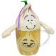 Mok met Pluche Knoflook Knuffel , 9,5 + 18 cm groot uit keramiek in de kleur ass.. Geschikt vanaf 3+.
