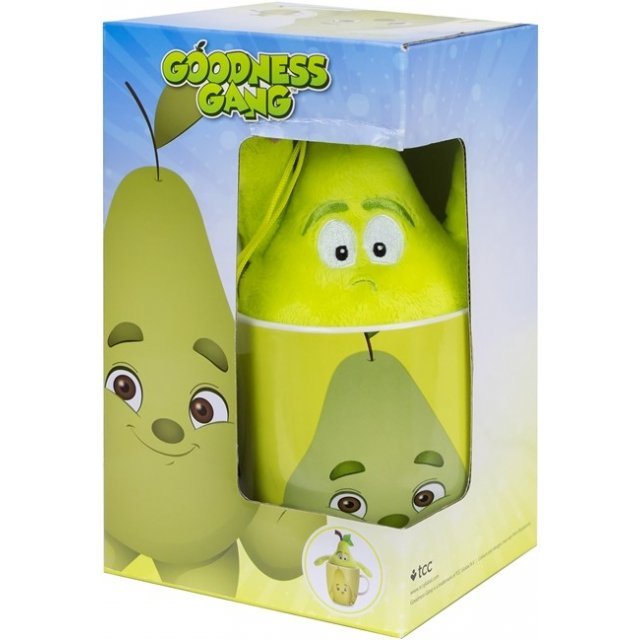 Mok met Pluche Peer Knuffel , 9,5 + 18 cm groot uit keramiek in de kleur ass.. Geschikt vanaf 3+.