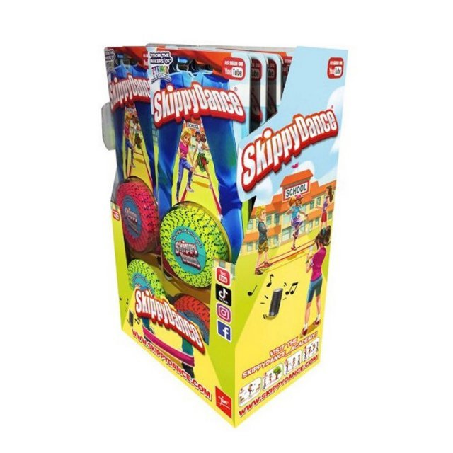 Springelastiek - Skippy Dance - Elastieken - Danstouw , 3 mtr. groot uit elastiek in de kleur ass.. Geschikt vanaf 5+.