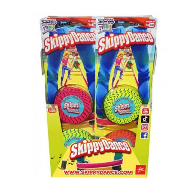 Springelastiek - Skippy Dance - Elastieken - Danstouw , 3 mtr. groot uit elastiek in de kleur ass.. Geschikt vanaf 5+.