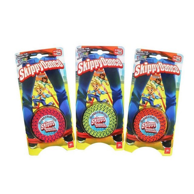 Springelastiek - Skippy Dance - Elastieken - Danstouw , 3 mtr. groot uit elastiek in de kleur ass.. Geschikt vanaf 5+.