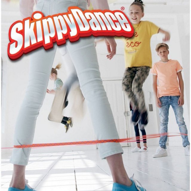 Springelastiek - Skippy Dance - Elastieken - Danstouw , 3 mtr. groot uit elastiek in de kleur ass.. Geschikt vanaf 5+.