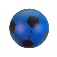 Bal Foam Voetbal - Softbal 20 cm Blauw