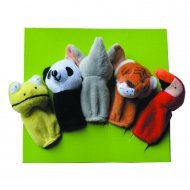 Vingerpopjes Dieren 5-delig