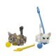 Pet Parade - Poezen 2-Pack, 10 groot uit kunststof in de kleur ass.. Geschikt vanaf 3+.