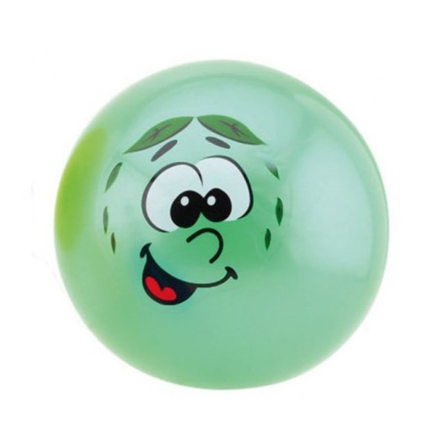 Bal Lachgezicht 20 cm 4 ass. , 20 cm groot uit rubber in de kleur ass.. Geschikt vanaf 3+.