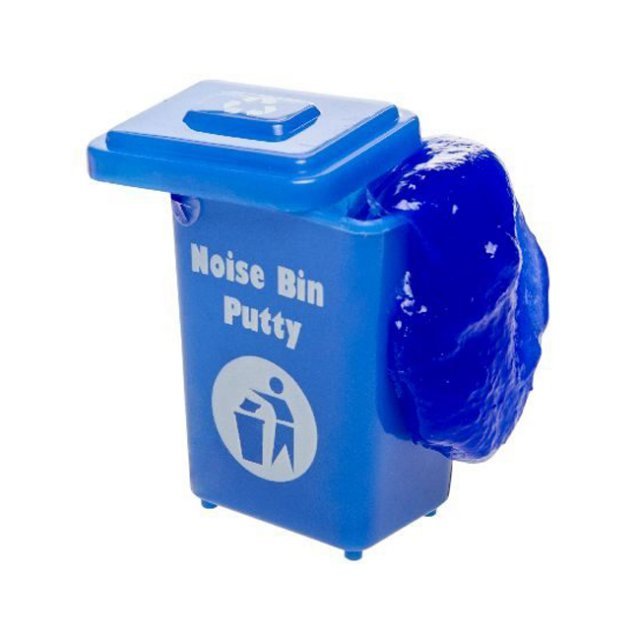 Scheetputty Afvalcontainer , 6 x 4,5 cm groot uit putty slijm in de kleur ass.. Geschikt vanaf 3+.