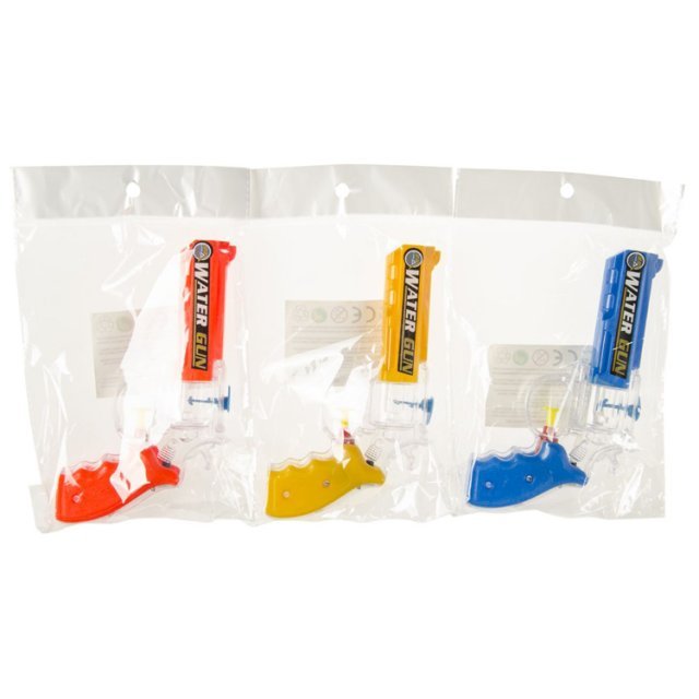 Waterpistool 17 cm. Colt , 17 cm groot uit kunststof in de kleur ass.. Geschikt vanaf 3+.