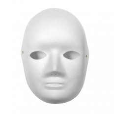 Masker Blanco uit Papiervezel 22 x 16 cm