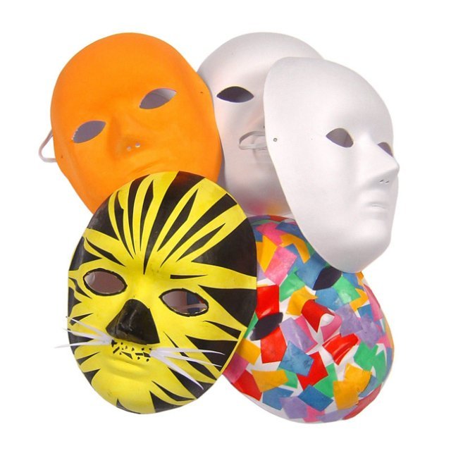 Masker Blanco uit Papiervezel 22 x cm online kopen aan de goedkoopste - Ontdek ons groot