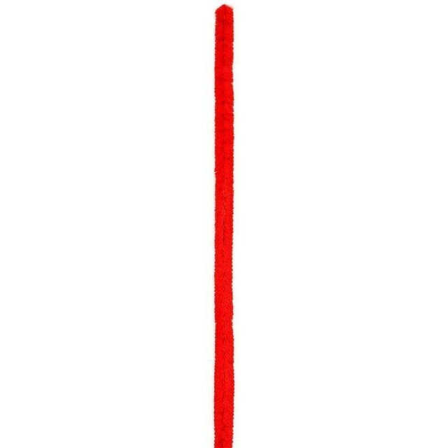 Chenilledraad 8 Stuks, 6 x 300 mm groot uit draad in de kleur rood. Geschikt vanaf 3+.