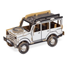 Bouwdoos Safari Jeep  34x16x18 cm