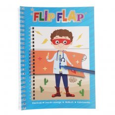 Flip Flap Kleurboek Jongens 3-delig.