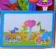 Knutseldoos - DIERENTUIN 27x35x3 cm groot uit divers in de kleur ass.. Geschikt vanaf 3+.
