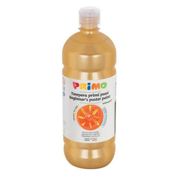 goudkleurige PRIMO plakkaatverf 1 liter