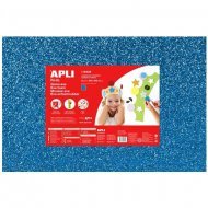 Foam - Schuimrubber Glitters Blauw 1-Vel 400x600x2mm