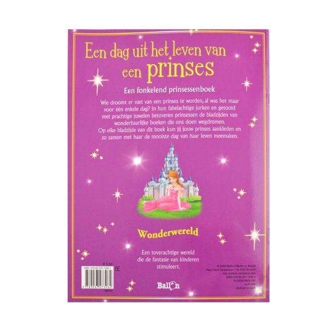 Stickerboek Een dag uit het leven van een Prinses