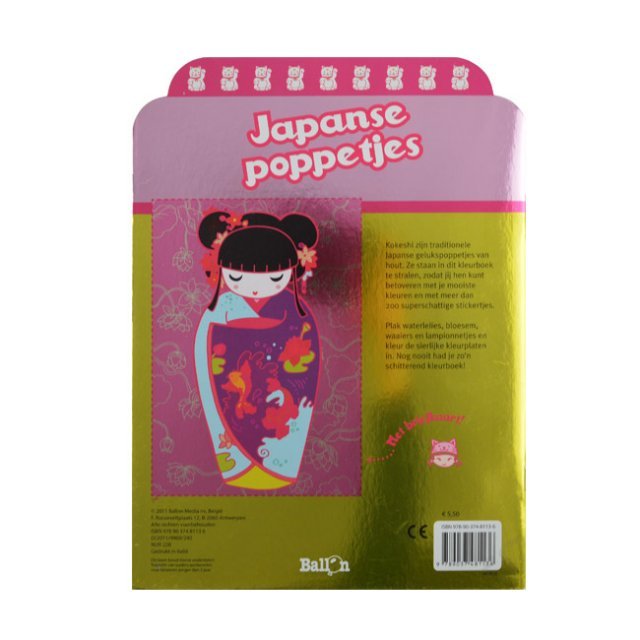 Stickerparade Japanse Poppetjes