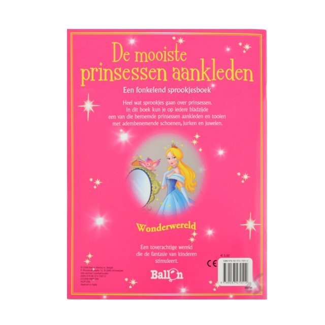 Stickerboek De mooiste Prinsessen aankleden