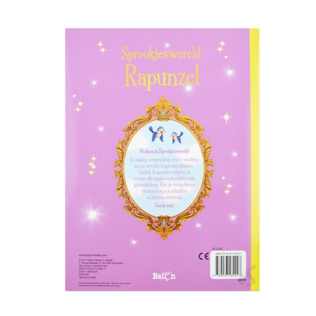 Stickerboek Sprookjeswereld Rapunzel