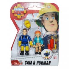 Brandweerman Sam Speelfiguren - Sam & Norman