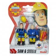 Brandweerman Sam Speelfiguren - Sam & Steele
