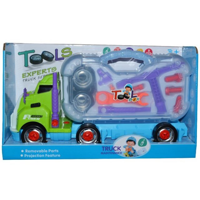 Vrachtwagen met Gereedschapskoffer