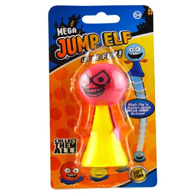 Jumping Men, 10 cm groot uit kunststof in de kleur ass.. Geschikt vanaf 5+.