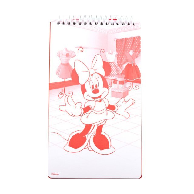 Knutselboek Minnie Mouse 14x28 cm.