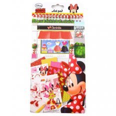 Knutselboek Minnie Mouse 14x28 cm.