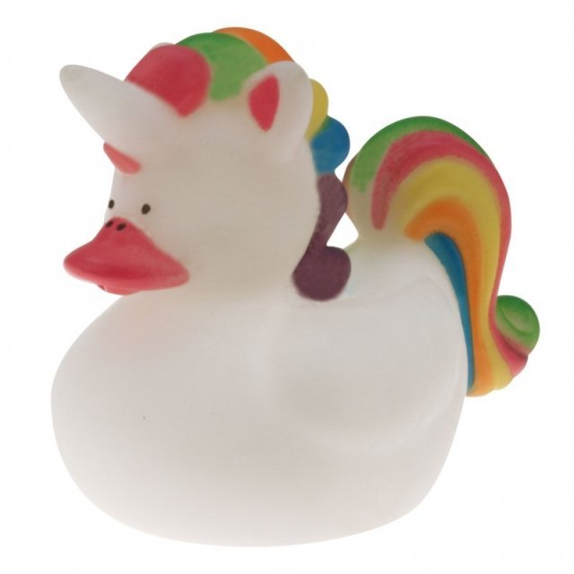 Badeend Eenhoorn 7 cm