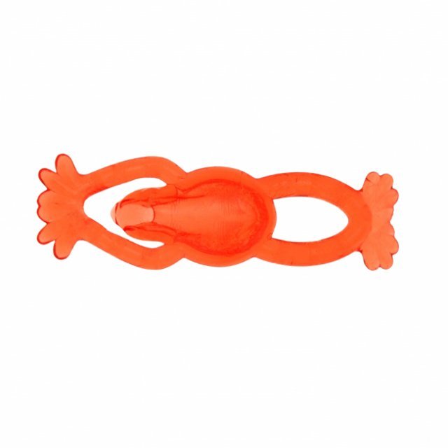 Stretchy Kikkers, 7,5 cm groot uit rubber in de kleur ass.. Geschikt vanaf 3+.