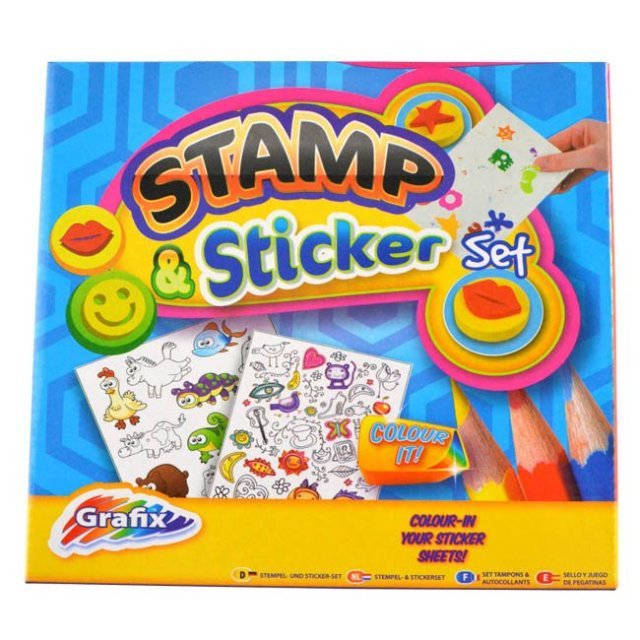 Stempel & Sticker Set
