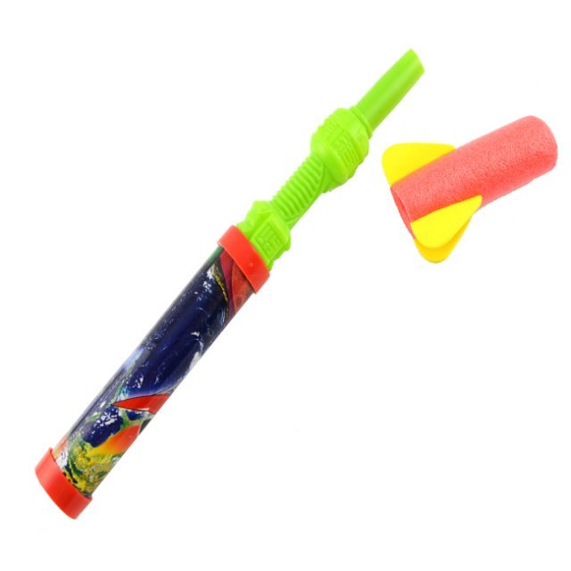 Raket Lanceerder Foam, 27 cm (in) groot uit kunststof in de kleur ass.. Geschikt vanaf 3+.